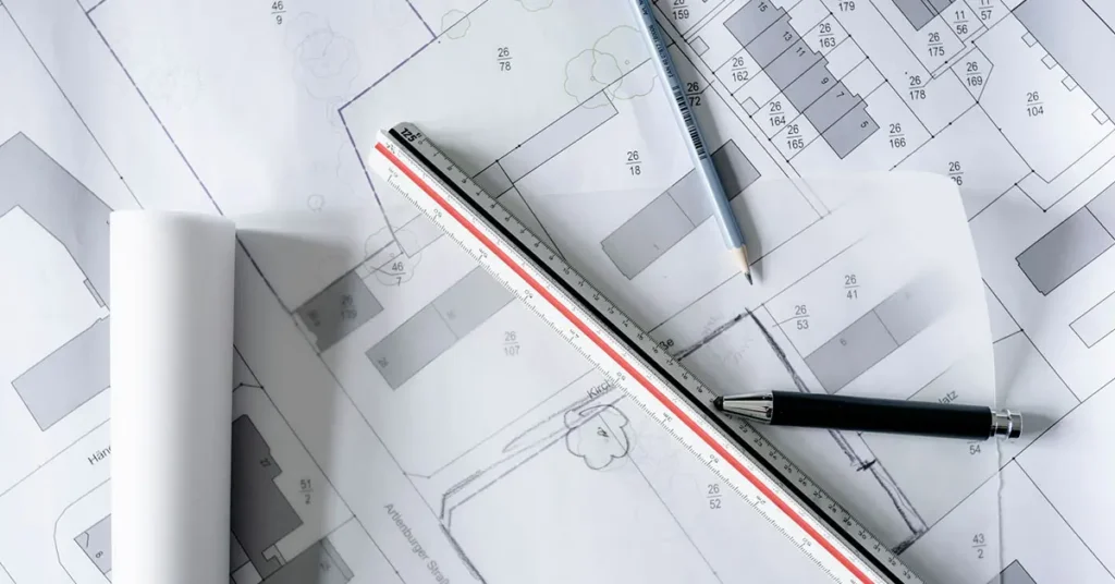 groepper architekten beitragsbild bauzeichnung grundriss