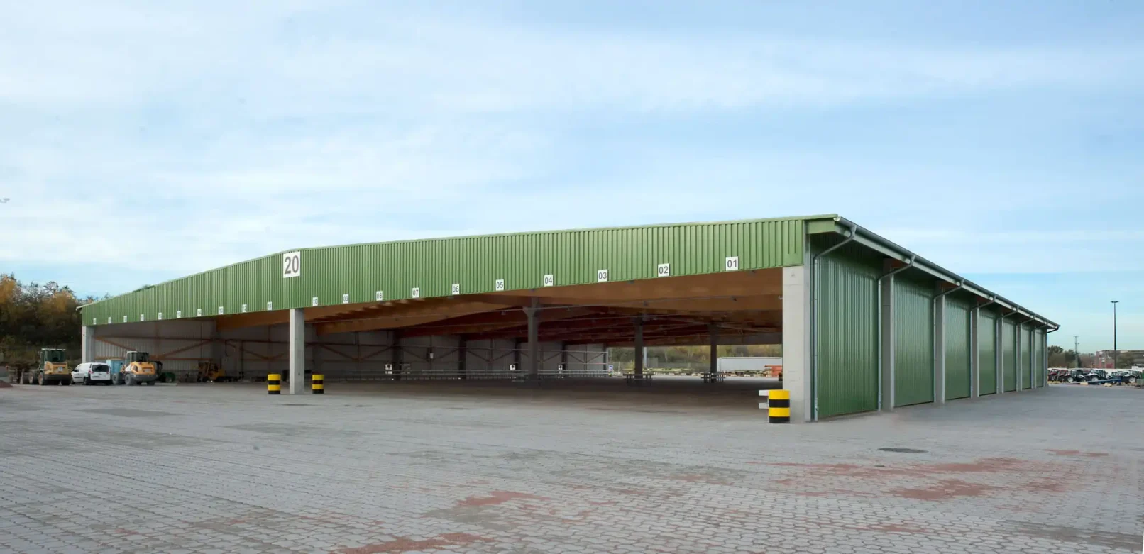 groepper architekten referenz industriebau 11 lpa forstprodukteterminal skandinavienkai faehrhalle