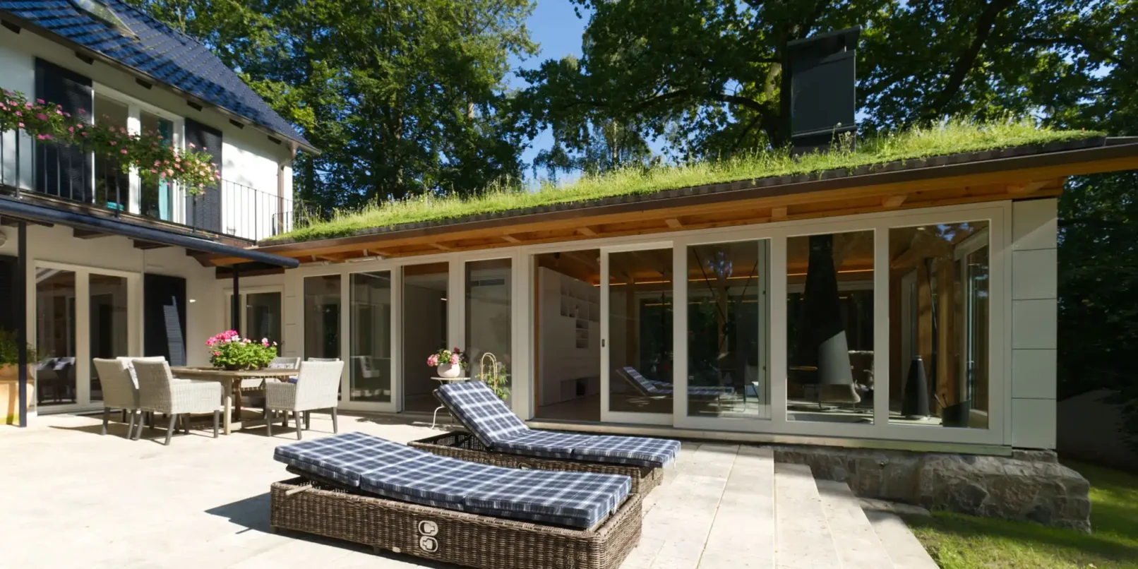 groepper architekten referenz wohnungsbau luebeck 03 gartenatelier fensterfront aussen